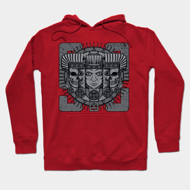 Aztec Rebirth Sun Hoodie by Sixth Cycle